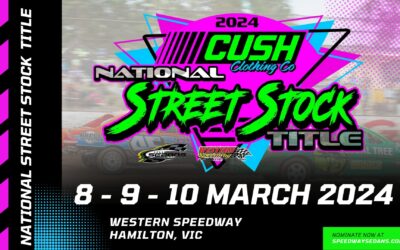 NOMINATIONS NOW OPEN FOR THE 2024 SSA Cush Clothing Co. NATIONAL STREET STOCK TITLE