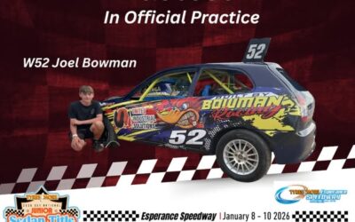 Bowman Fastest in Official Practice